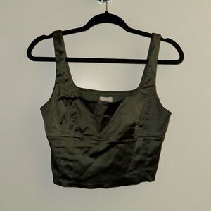 Wilfred Zara corset top